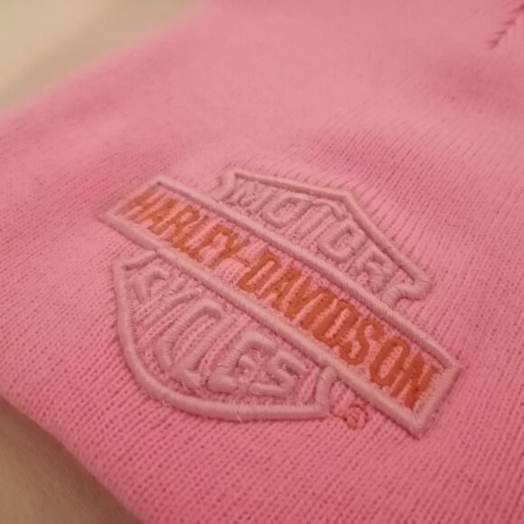 Women's Pink Harley-Davidson Motorcycles Toque, NWOT - Picture 4 of 9